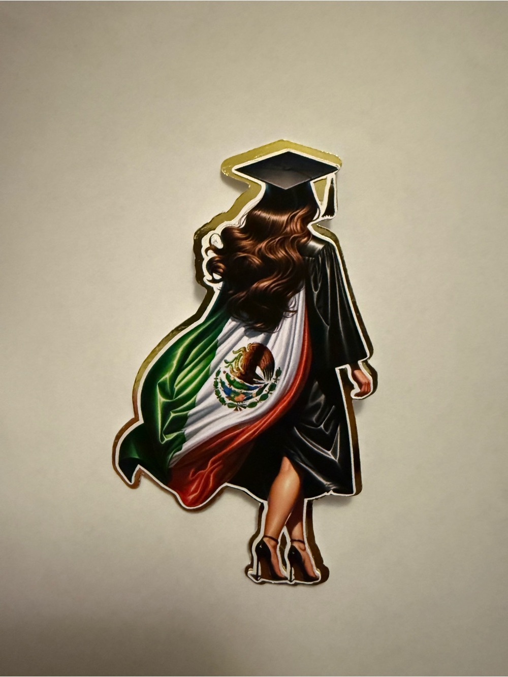 Mexican Grad Cut Out Graduation Leis Topper         SKU2308